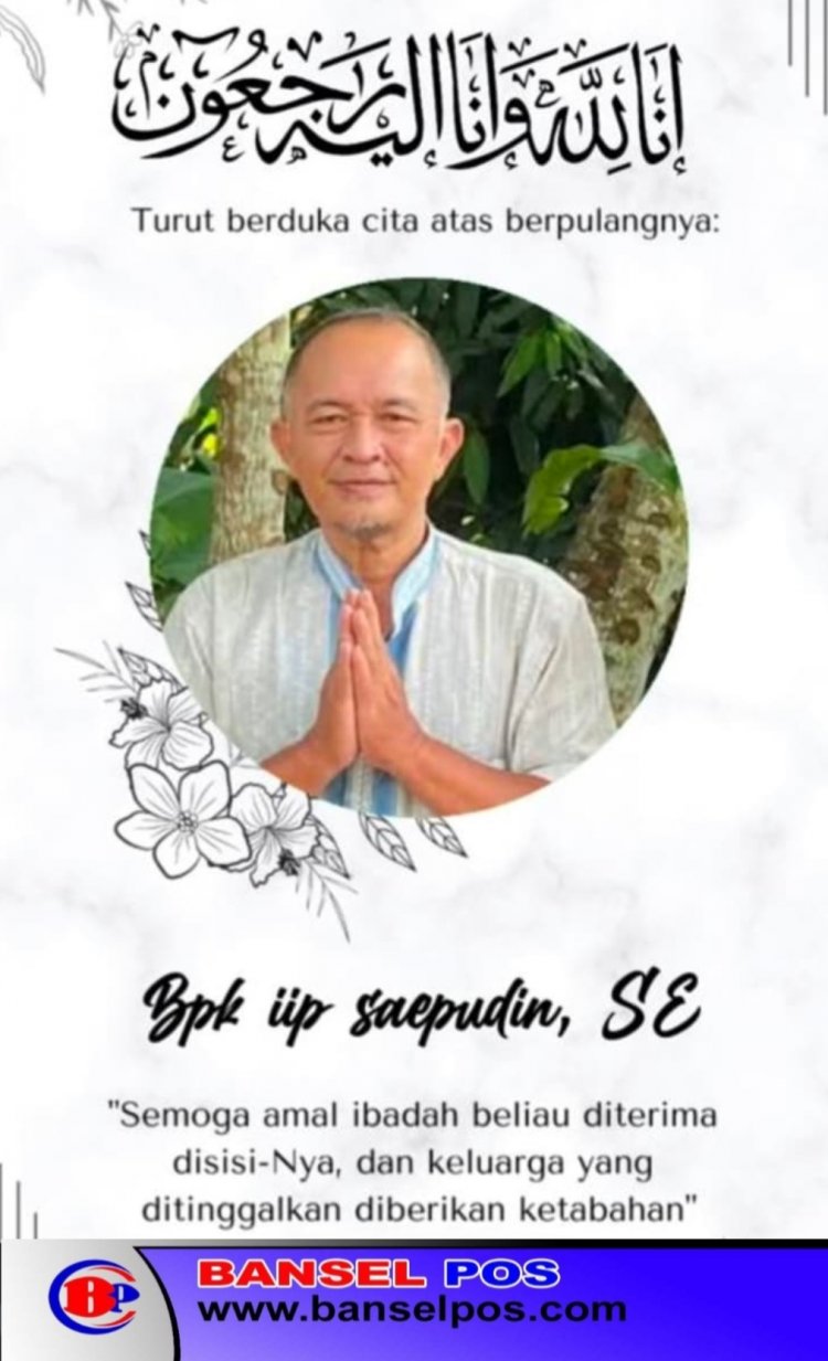 Uun Junadar Kadis Perikanan Pandeglang Sampaikan Turut Berduka Cita Atas Wafatnya Bapak Iip Saepudin, Pegawai DPKP Pandeglang