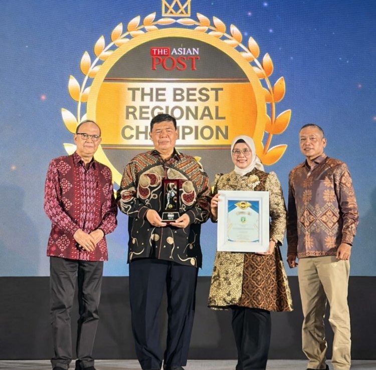 Bangun Kemandirian Fiskal, Pemprov Banten dan Bank Banten Raih Penghargaan The Asian Post 2026 Infobank