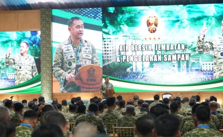 Dari Air Bersih hingga Jembatan, Kasad Ungkap Capaian Program TNI AD di Apel Dansat