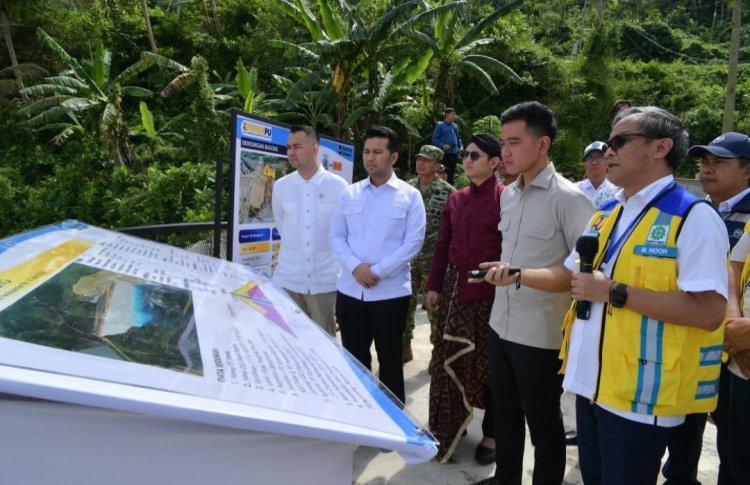 Dukung Penguatan Ketahanan Air dan Pangan Trenggalek, Wapres Tinjau Progres Pembangunan Bendungan Bagong