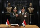 Perkuat Stabilitas Kawasan, Kasad Terima Kunjungan Kasad Singapura