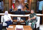 Kasad Terima Deputi Kemenko Pangan, Percepat Implementasi Pengelolaan Sampah Nasional