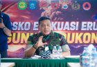 Pangdam XV/Pattimura Terjun Langsung Bantu Korban Erupsi Gunung Dukono