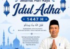 Keluarga Besar Dinas Perikanan Kabupaten Pandeglang mengucapkan, Selamat Hari Raya Idul Adha 1447 H.