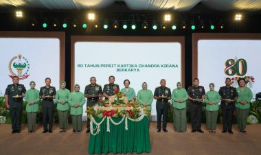 Peringati Usia ke 80, Persit Kartika Chandra Kirana Mantapkan Pengabdian Dalam Berkarya