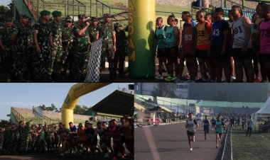 Kegiatan Lomba Ton Tangkas Pada Peringatan HUT Kodam III/Siliwangi Ke-80
