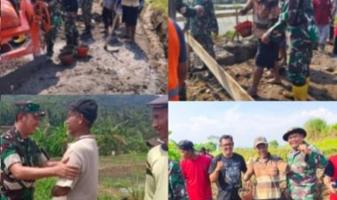Semangat Warga Disabilitas Warnai Pembangunan Jembatan Garuda di Banyumas