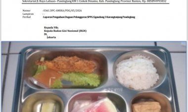 Diminta Tidak Tebang Pilih, DPC Amira Desak BGN, Korwil SPPG, Satgas MBG dan Dinkes Pandeglang Lakukan Pendindakan Kepada SPPG Cigadung 03 yang Diduga Melanggar