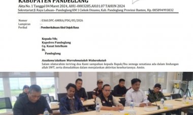 Dapur SPPG Cigadung 03 Diduga Langgar SOP dan Tidak Sesuai Asta Cita Presiden Prabowo. DPC AMIRA dan DPC BPPKB Pandelang Akan Lakukan Aksi Unras