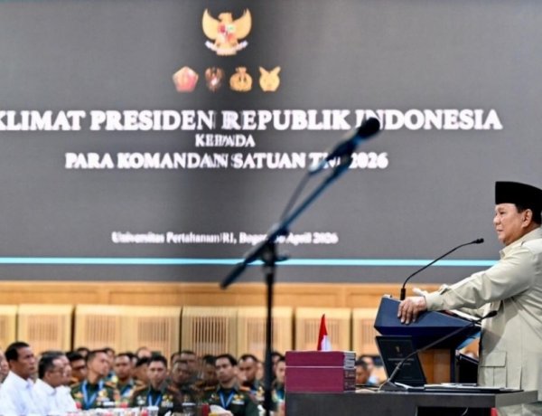 Beri Taklimat Kepada 1.500 Komandan Satuan TNI, Presiden Prabowo Kobarkan Semangat Juang dan Soliditas