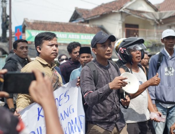 Pengurus Koprasi Merah Putih Pandeglang Gelar Demontrasi, Tuntut Klarifikasi Anggaran Pelatihan Rp14,9 Juta per Desa