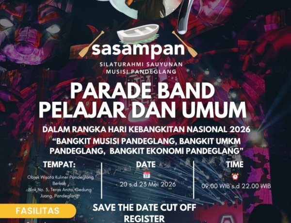 Musisi Lokal Wajib Tahu: Sasampan akan Gelar Festival Band dengan Kategori Pelajar & Umum