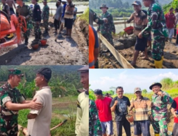 Semangat Warga Disabilitas Warnai Pembangunan Jembatan Garuda di Banyumas