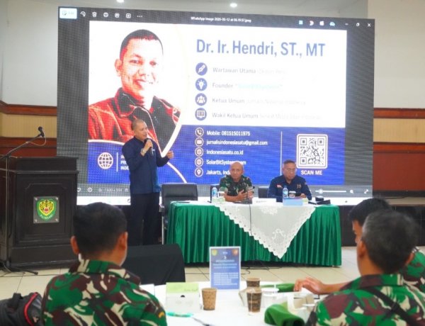 Kodam III/Siliwangi Bersama JNI Selenggarakan Sosialisasi Jaringan Media Publik Terintegrasi
