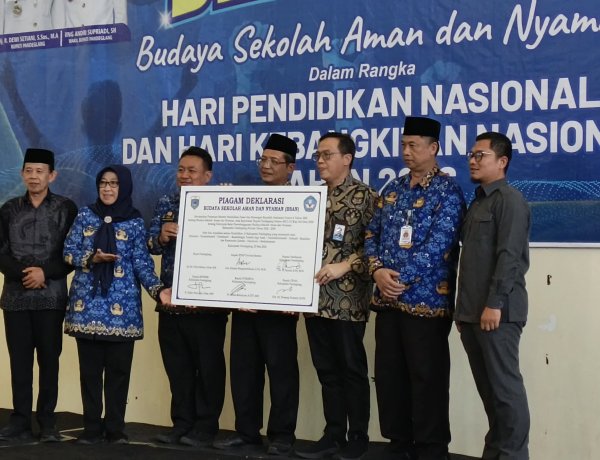 Disdikpora Pandeglang Gelar Deklarasi BSAN, Targetkan Sekolah Bebas Kekerasan