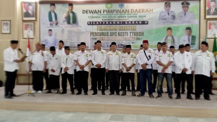DPD KESTI TTKKDH Pandeglang Lantik Serentak Pengurus 25 Kecamatan