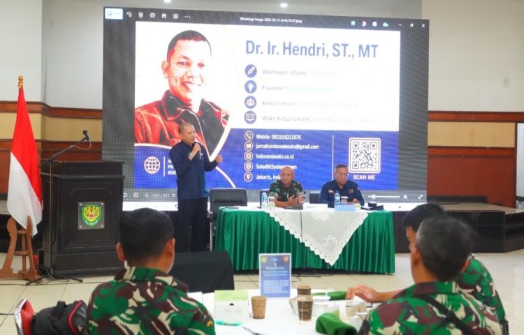 Kodam III/Siliwangi Bersama JNI Selenggarakan Sosialisasi Jaringan Media Publik Terintegrasi