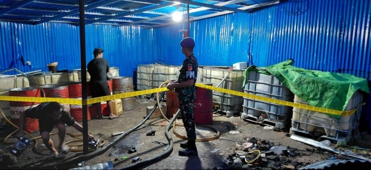 Pomdam XIII/Merdeka Gagalkan Dugaan Penyalahgunaan 4,7 Ton BBM Subsidi