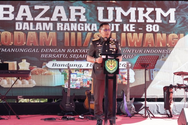 Bazar UMKM Pada Perayaan HUT ke-80 Kodam III/Siliwangi 18 Mei 2026