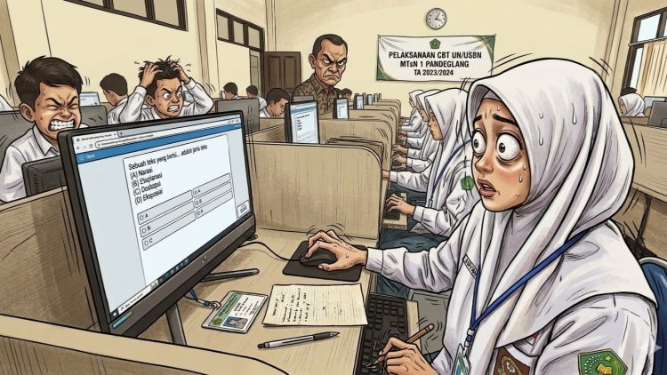 Skandal Nilai PMBM MTsN 1 Pandeglang Memanas! Kepala Madrasah Sebut Sistem Kanwil, PPBNI Skakmat Pakai Aturan Juknis Pendis!