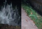Pipa Air PDAM Tirta Berkah Pandeglang Di Kampung Cimanuk Desa Cimanuk, Yang Bocor Dikeluhkan Warga Sekitar