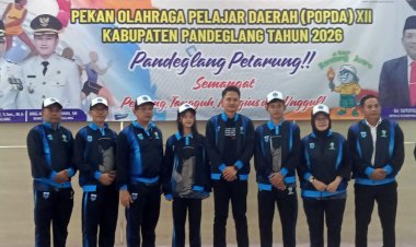 Bawa Semangat 'Kandang Petarung', 314 Atlet Pelajar Pandeglang Resmi Dilepas ke Popda XII Banten