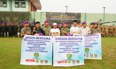 PANGDAM III/SILIWANGI PIMPIN UPACARA HUT KE-67 MENWA MAHAWARMAN JAWA BARAT TAHUN 2026