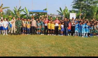 Polres Pandeglang Gelar Liga Sepak Bola Usia Dini Kapolres Cup 2026, Dalam Rangka HUT Bhayangkara ke-80