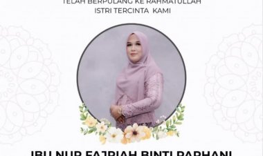 Uhadi, SH, Sekjen DPP APDESI Merah Putih Sampaikan Turut Berduka Cita atas wafatnya Ibu Nur Fajriah Binti Pahani, Istri dari Bapak TB. Udi Juhdi Ketua Komisi IV DPRD Pandeglang