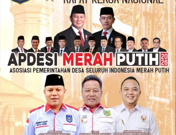 Rakernas APDEESI Merah Putih, Uhadi, SH, Sampaikan Peran Strategis Pemerintah Desa dalam Menyiapkan Generasi Emas Desa yang Unggul dan Berkarakter