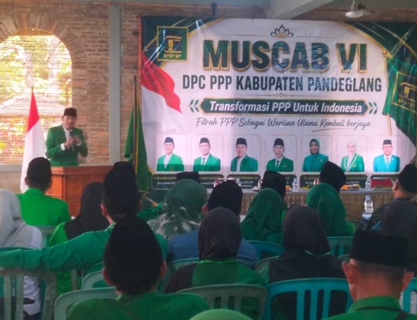 Gelar Muscab VI, PPP Pandeglang Fokus Pilih Tim Formatur Kepengurusan Baru