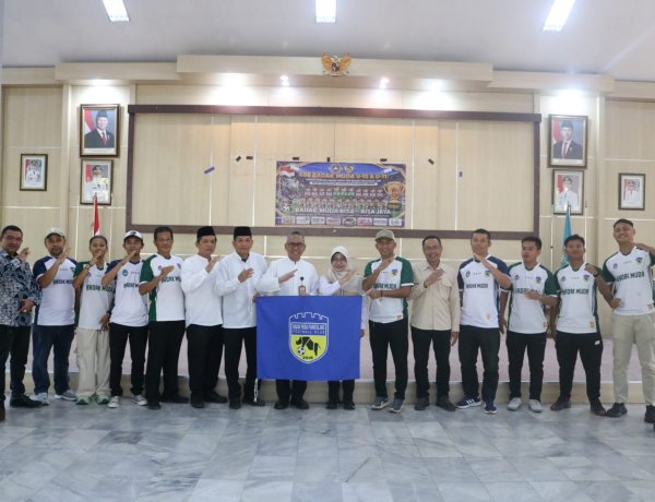Bupati Pandeglang Lepas 28 Atlet Badak Muda ke Turnamen Garuda Anak Indonesia di Lampung