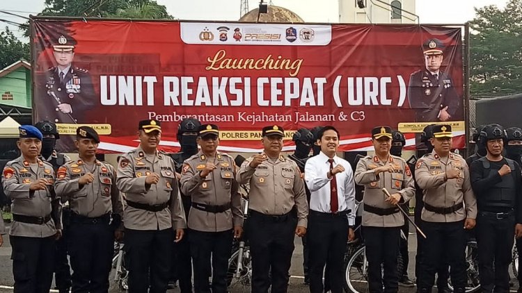 Tekan Kriminalitas, Polres Pandeglang Luncurkan Tim URC Pemburu Kejahatan Jalanan