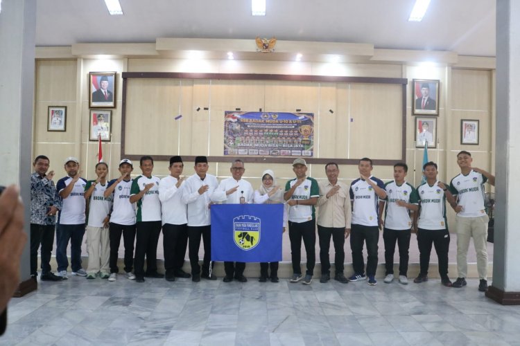 Bupati Pandeglang Lepas 28 Atlet Badak Muda ke Turnamen Garuda Anak Indonesia di Lampung