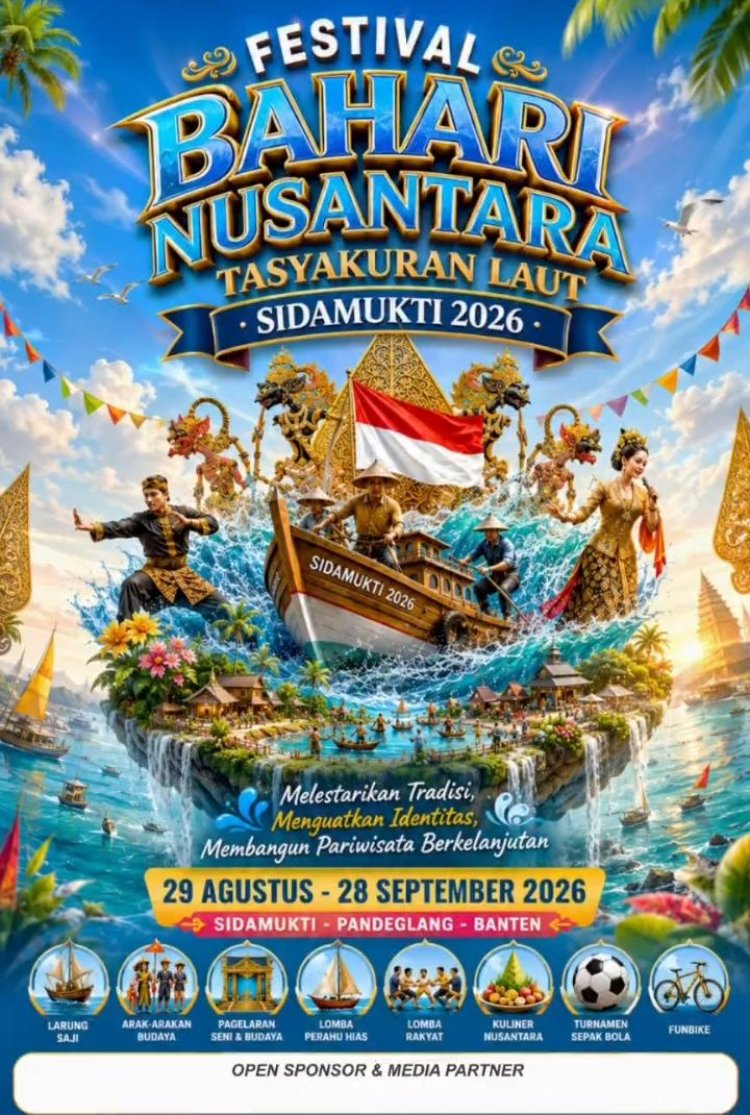 RITUAL MAGIS LARUNG SAJI SIAP MANIPULASI MATA DUNIA: FESTIVAL BAHARI SIDAMUKTI 2026 SEGERA DIMULAI!