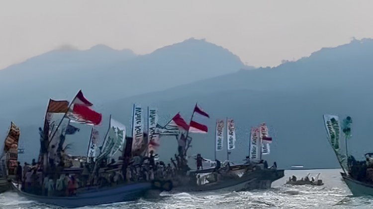 Parade Kapal hingga Lepas Tukik, Kemeriahan Pesta Laut Carita 2026 Pikat Ribuan Wisatawan