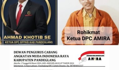 Judul Video Tiktok @wanita.pancasila diduga Cemarkan Nama Baik Gubernur Banten, DPC AMIRA & BPPKB Pandeglang Layangkan Laporan Ke Polda Banten