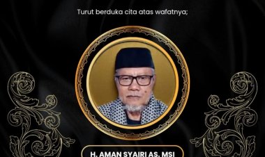 Pengurus DPD KNPI Kabupaten Pandeglang Sampaikan Turut Berduka Cita Atas Wafatnya Tokoh Agama Bantrn KH. Aman Syairi AS,