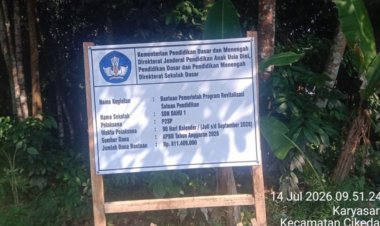 Proyek Revitalisasi SDN Dahu 1 Cikedal, Diduga Pakai Matrial Bekas dan Tidak SNI, DPC AMIRA Minta Dinas Terkait Lakukan Pengecekan