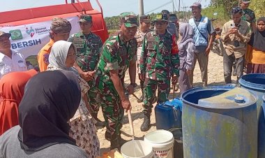 Tinjau TMMD Patia, Danrem 064/MY Pastikan Jalan Selesai Tepat Waktu