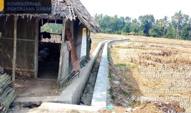 Warga Padahayu Ucapkan Terimakasih, Atas Dibangunnya Dua Proyek P3-TGAI Tahun 2026, Daerah Irigasi Ciangga Desa Padahayu Cikedal
