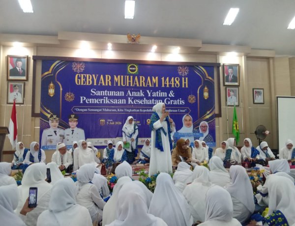 BKMT Gelar Gebyar Muharam 1448 H di Pandeglang, 100 Anak Yatim Terima Santunan
