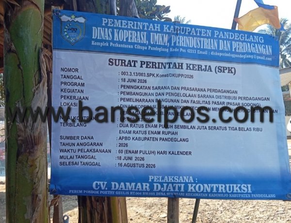 Pembangunan Pasar Sodong diduga Tidak Sesuai Juknis dan Langgar UU Ciptaker, DPC AMIRA Minta Dinas Terkait Lakukan Audit