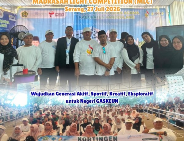 MAN 2 Pandeglang Turut Meriahkan Pembukaan Madrasah Light Competition (MLC) Tingkat Provinsi Banten Tahun 2026