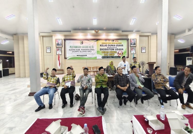 Iin Muhlisin Terpilih Menjadi Presidium MD KAHMI Pandeglang. Pada Musda IV Tahun 2026.