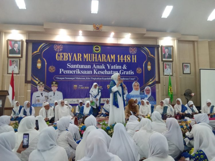 BKMT Gelar Gebyar Muharam 1448 H di Pandeglang, 100 Anak Yatim Terima Santunan