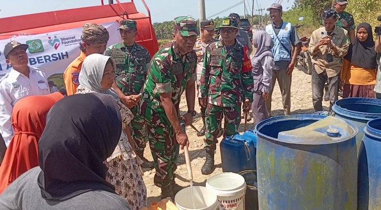 Tinjau TMMD Patia, Danrem 064/MY Pastikan Jalan Selesai Tepat Waktu