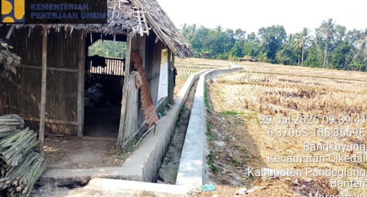 Warga Padahayu Ucapkan Terimakasih, Atas Dibangunnya Dua Proyek P3-TGAI Tahun 2026, Daerah Irigasi Ciangga Desa Padahayu Cikedal