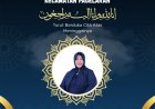Uhadi, SH, Kades Kartasana Pagelaran Sampaikan Turut Berduka Cita Atas Meninggalnya Direktur Perumdam Tirta Berkah Pandeglang Euis Yuningsih