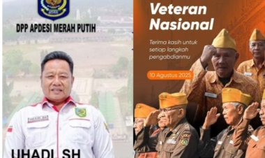 Sekjen APDESI Merah Putih, UHADI, SH, Sampaikan Selamat Hari Veteran Nasional 2026